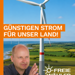 FREIE WÄHLER Schleswig-Holstein fordern regionale Strompreiszonen zur Stärkung des Industriestandorts